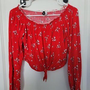 Floral long-sleeve